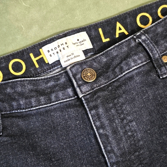 Kate Spade - Broome Street Dark Indigo Wash Skinny Jeans - Women's Size 31 - Picture 7 of 13